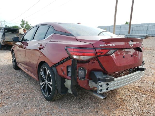 Photo 3 from auction – 2022 NISSAN SENTRA SR with VIN 3N1AB8DV4NY232376