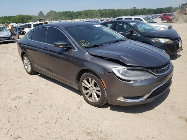 CHRYSLER 200 LIMITE 2015 with VIN 1C3CCCAB8FN657392 - Photo from auction
