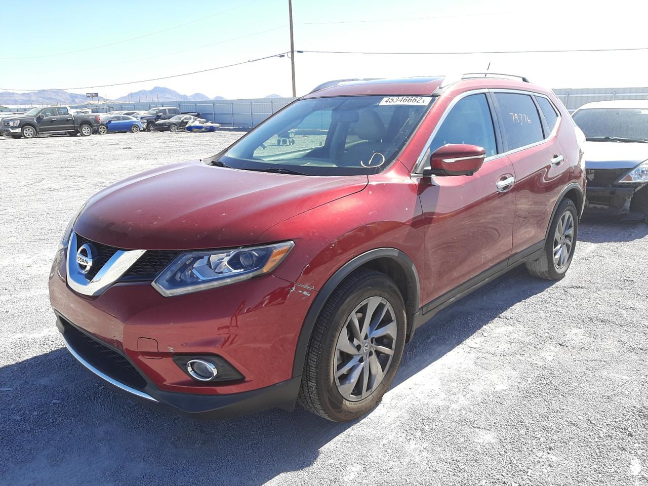 Photo 2 from auction – 2015 NISSAN ROGUE S with VIN 5N1AT2MT0FC790348