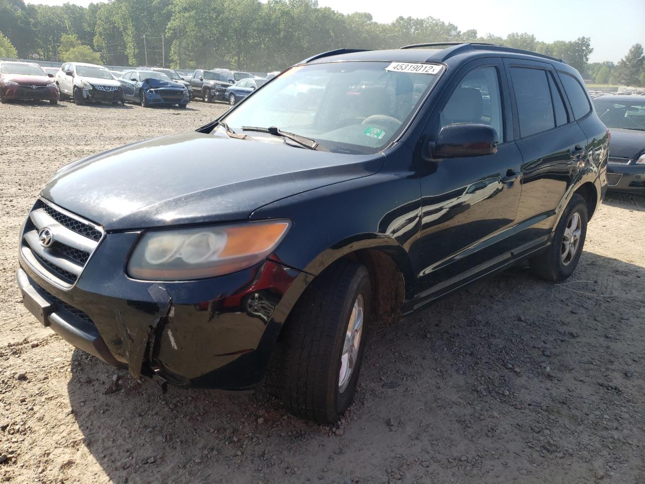 Photo 2 from auction – 2007 HYUNDAI SANTA FE G with VIN 5NMSG13D57H027746