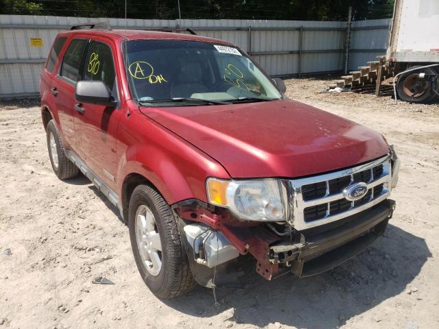 FORD ESCAPE XLT 2008 with VIN 1FMCU03Z68KA09969 - Photo from auction