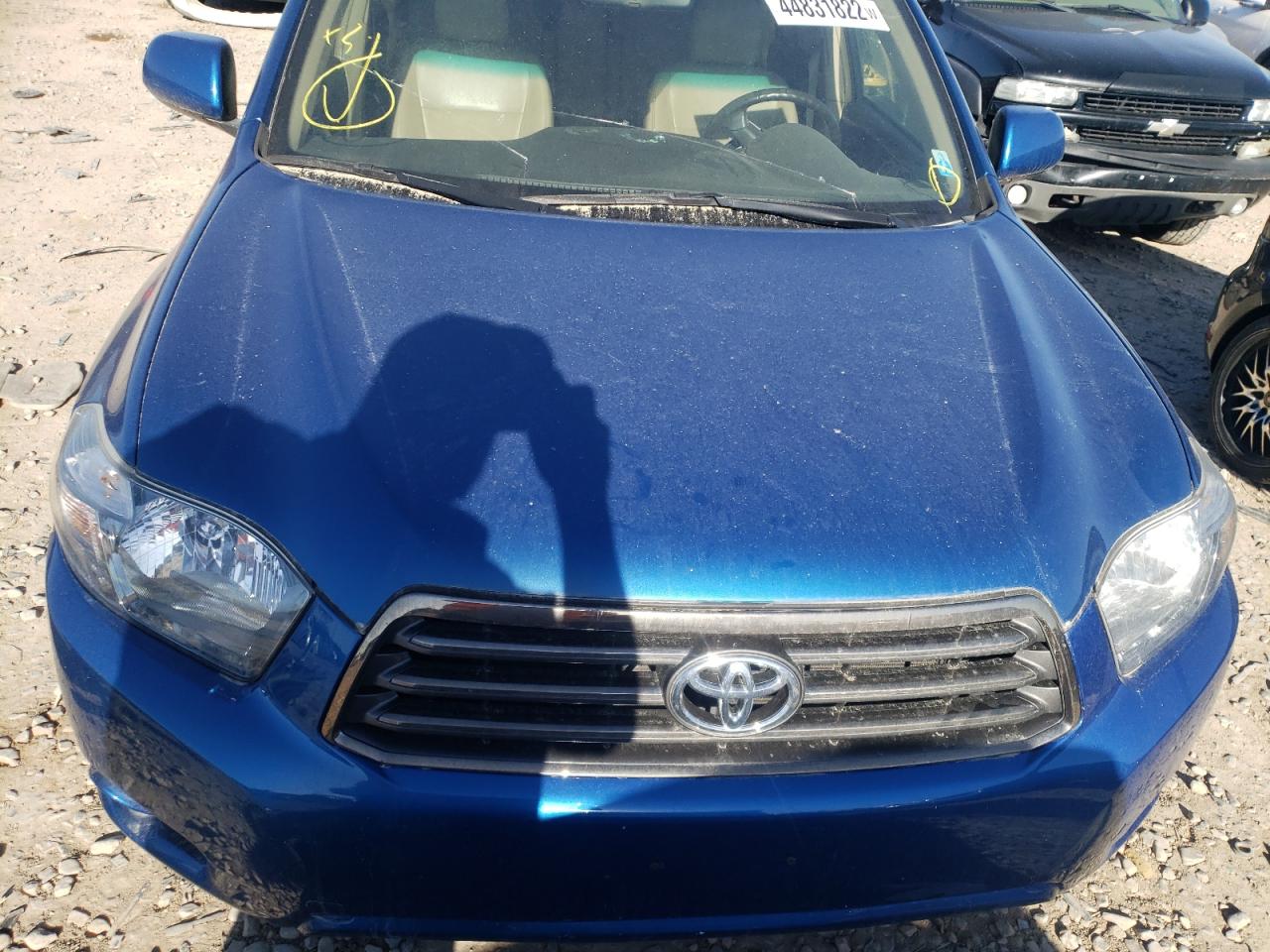 Photo 9 from auction – 2008 TOYOTA HIGHLANDER with VIN JTEES43A282013677