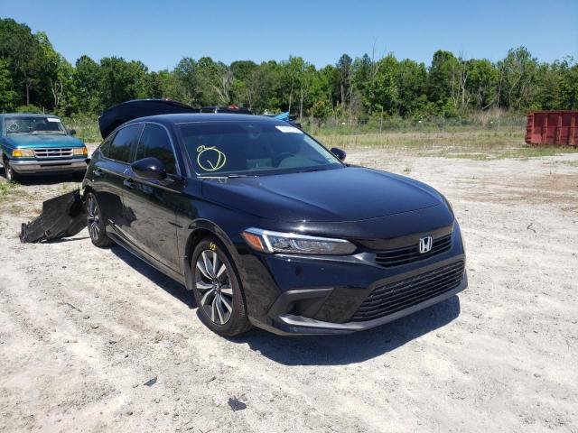 HONDA CIVIC EX 2022 with VIN JHMFE1F76NX008736 - Photo from auction