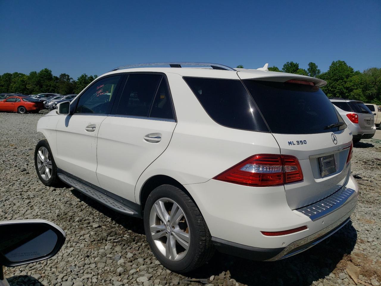 Photo 3 from auction – 2014 MERCEDES-BENZ ML 350 BLU with VIN 4JGDA2EB0EA324549