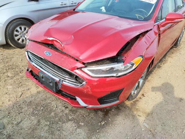 Photo 9 from auction – 2020 FORD FUSION SEL with VIN 3FA6P0CDXLR119673