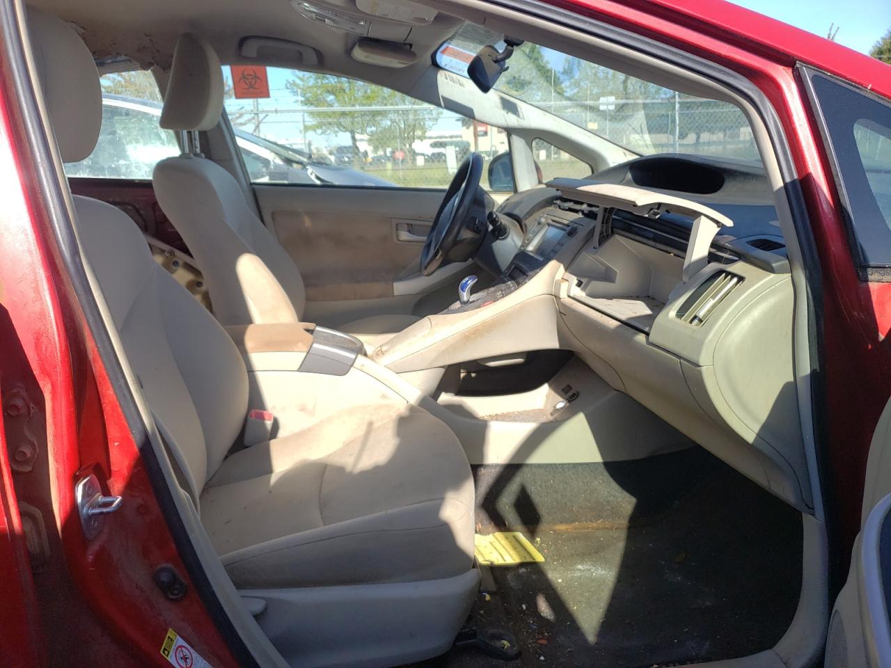 Photo 5 from auction – 2012 TOYOTA PRIUS with VIN JTDKN3DU3C5530270