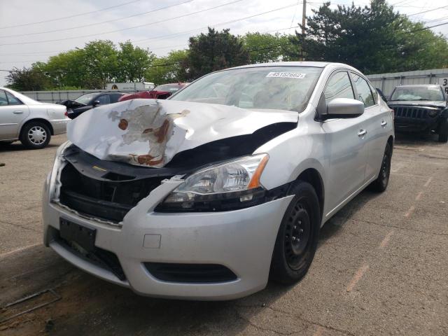 Photo 2 from auction – 2014 NISSAN SENTRA S with VIN 1N4AB7AP2EN853924