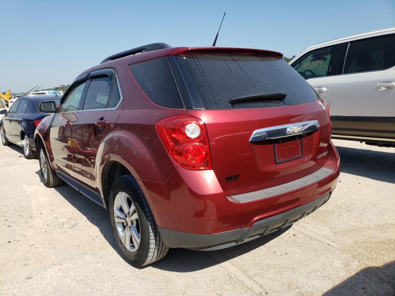 Photo 3 from auction – 2010 CHEVROLET EQUINOX LT with VIN 2CNALDEW4A6314724