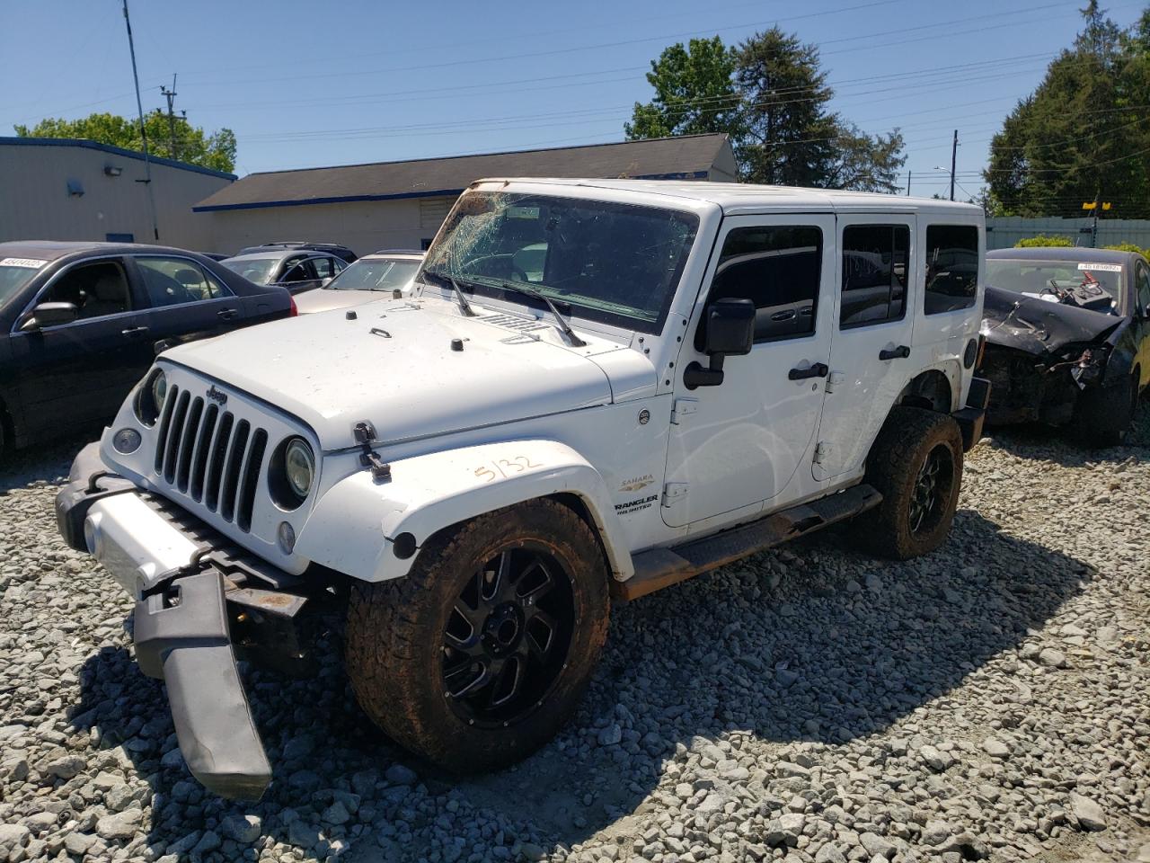 Photo 2 from auction – 2015 JEEP WRANGLER U with VIN 1C4BJWEG6FL685983