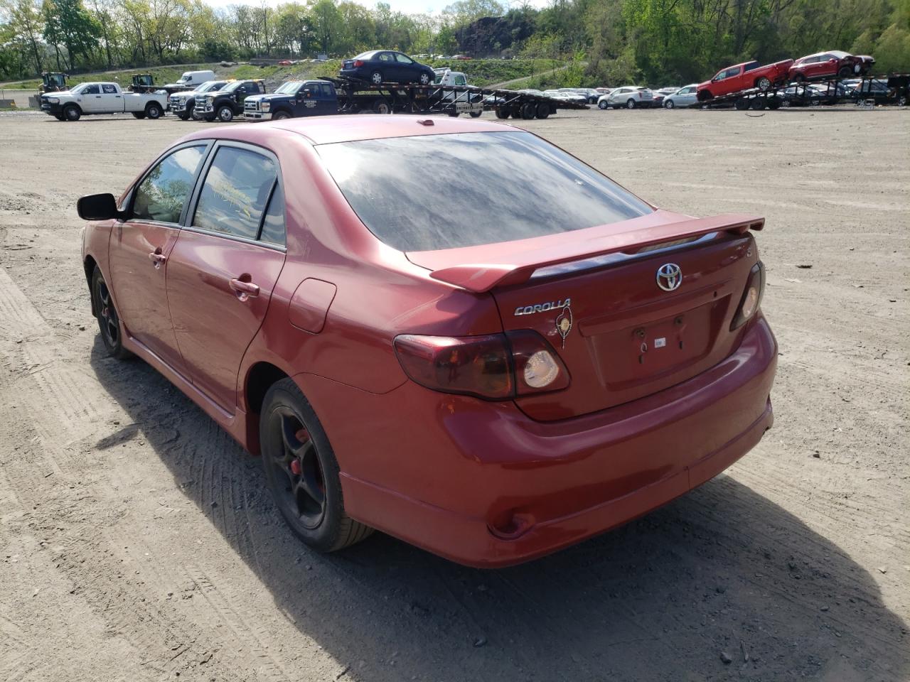 Photo 3 from auction – 2009 TOYOTA COROLLA BA with VIN 2T1BU40E99C175446