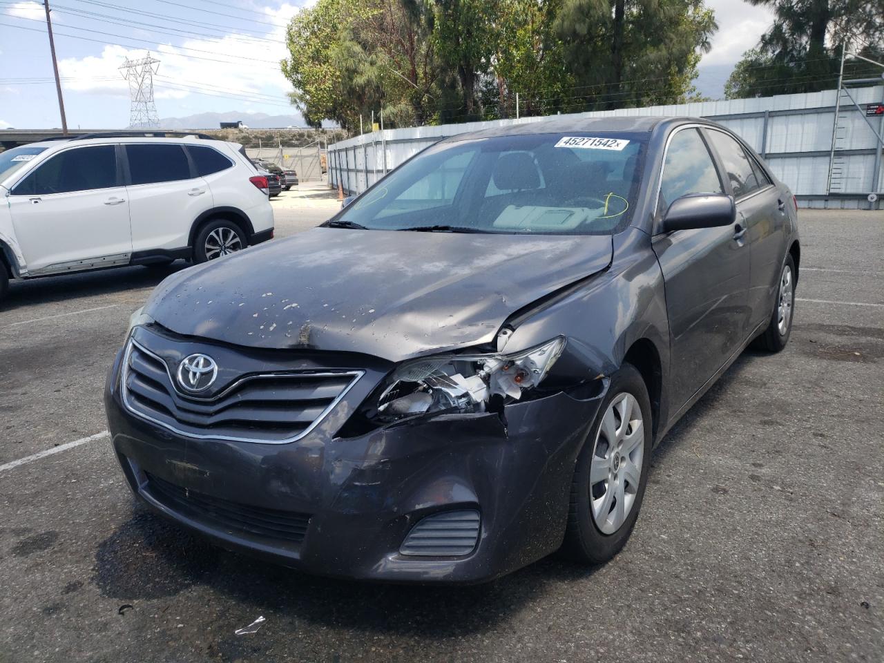 Photo 2 from auction – 2010 TOYOTA CAMRY BASE with VIN 4T4BF3EK9AR048420