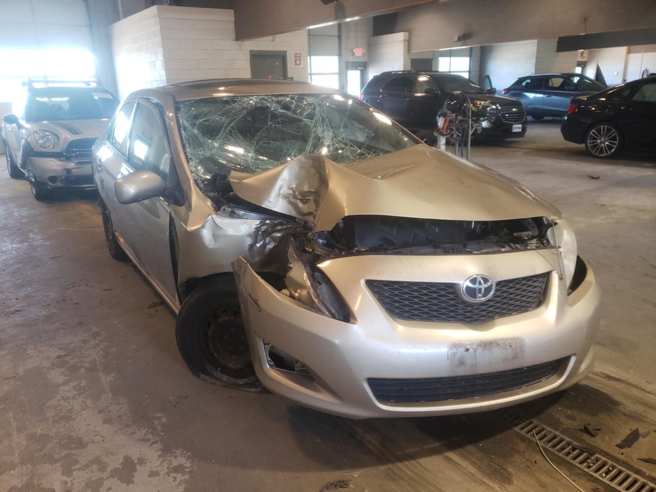 TOYOTA COROLLA BA 2009 with VIN 1NXBU40E79Z053053 - Photo from auction