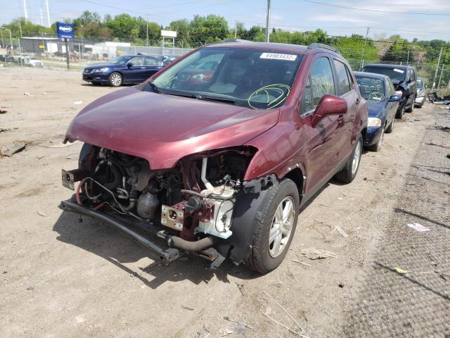Photo 2 from auction – 2016 CHEVROLET TRAX 1LT with VIN 3GNCJLSB9GL128459