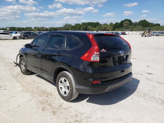 Photo 3 from auction – 2016 HONDA CR-V LX with VIN 2HKRM3H38GH503543