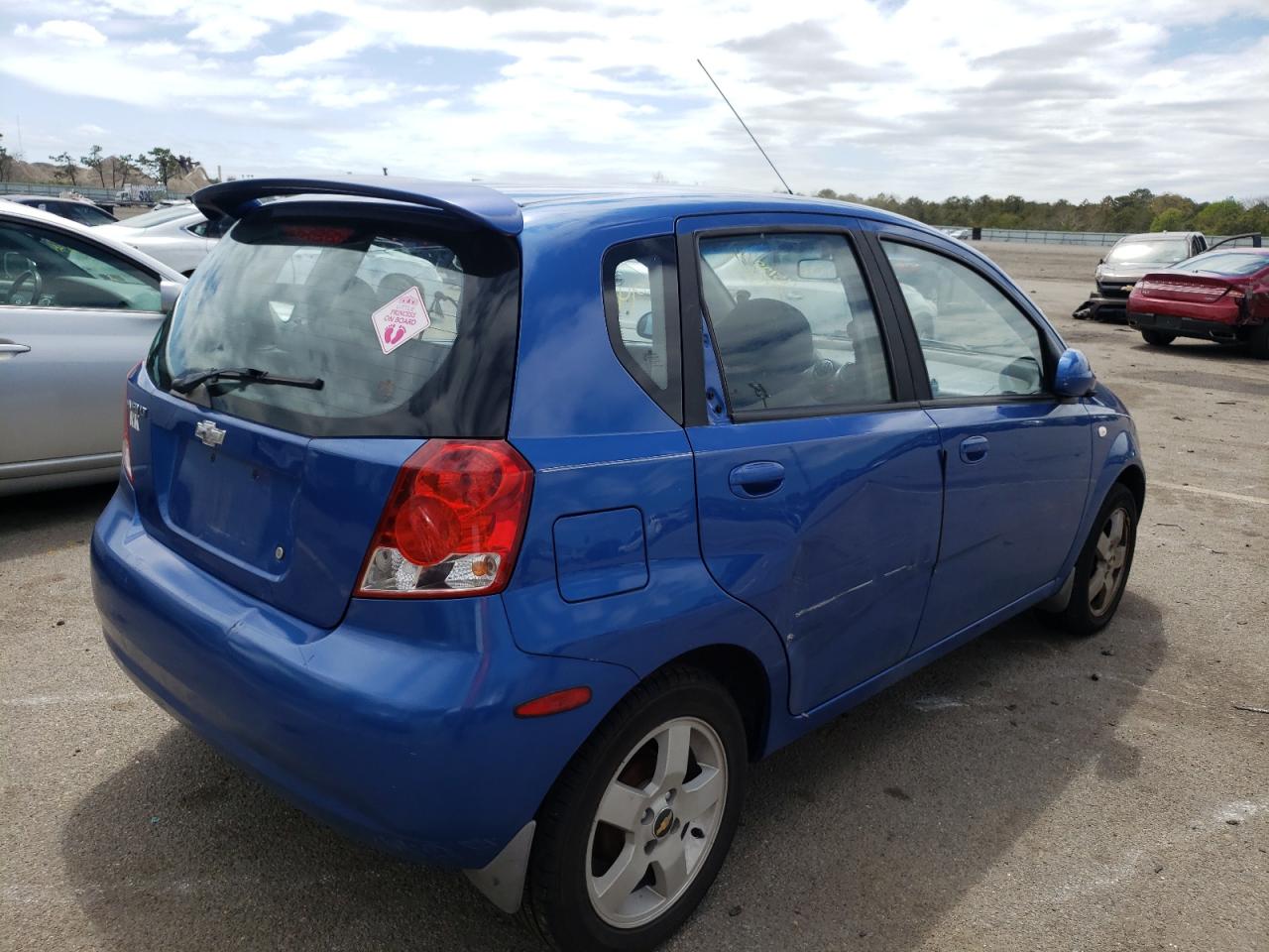 Photo 4 from auction – 2006 CHEVROLET AVEO LT with VIN KL1TG66686B581789