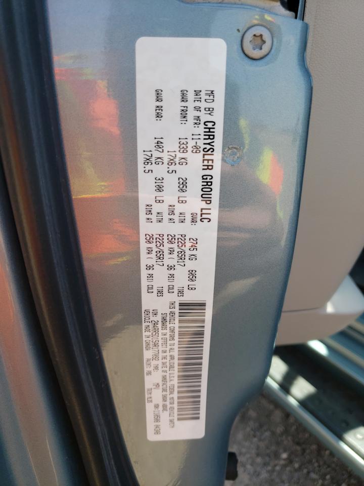 Photo 10 from auction – 2010 CHRYSLER TOWN & COU with VIN 2A4RR5D15AR177092