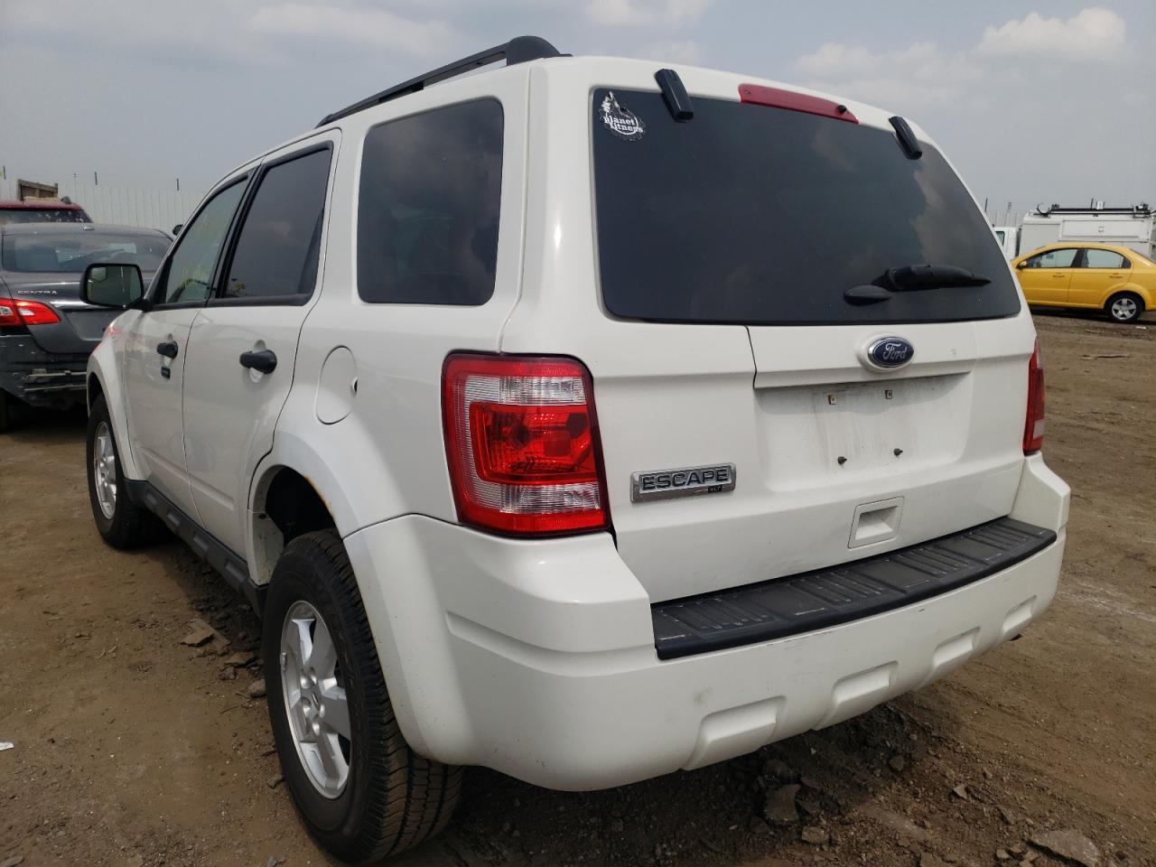 Photo 3 from auction – 2012 FORD ESCAPE XLT with VIN 1FMCU0D72CKB82281