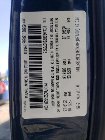 Photo 10 from auction – 2005 CHRYSLER 300C with VIN 2C3JA63H05H672573