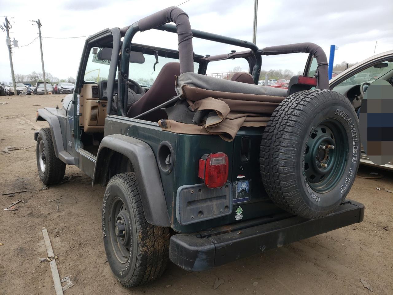 Photo 3 from auction – 1999 JEEP WRANGLER / with VIN 1J4FY29P7XP414354