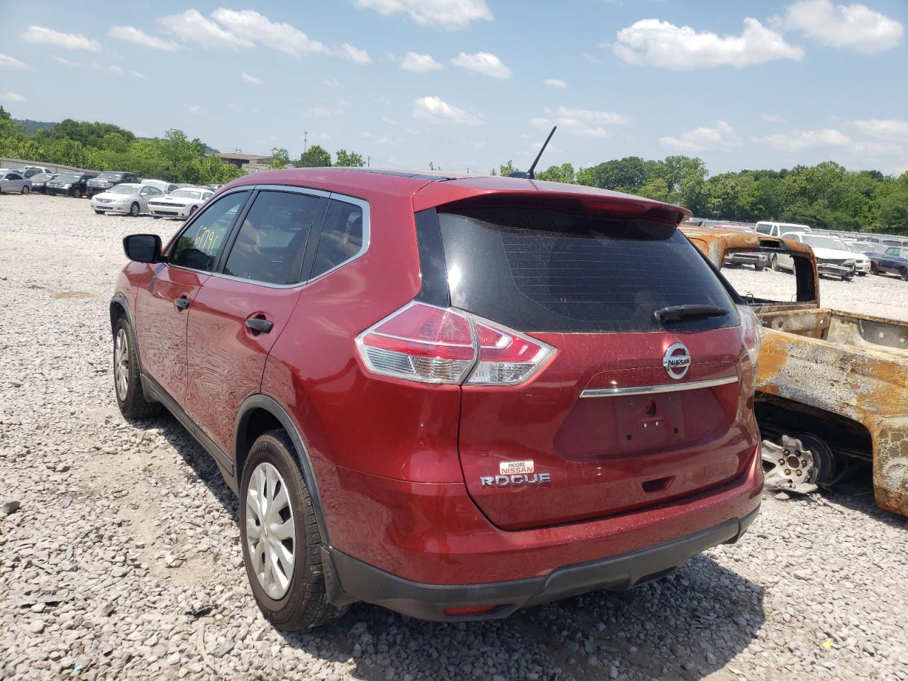 Photo 3 from auction – 2016 NISSAN ROGUE S with VIN KNMAT2MT2GP617641