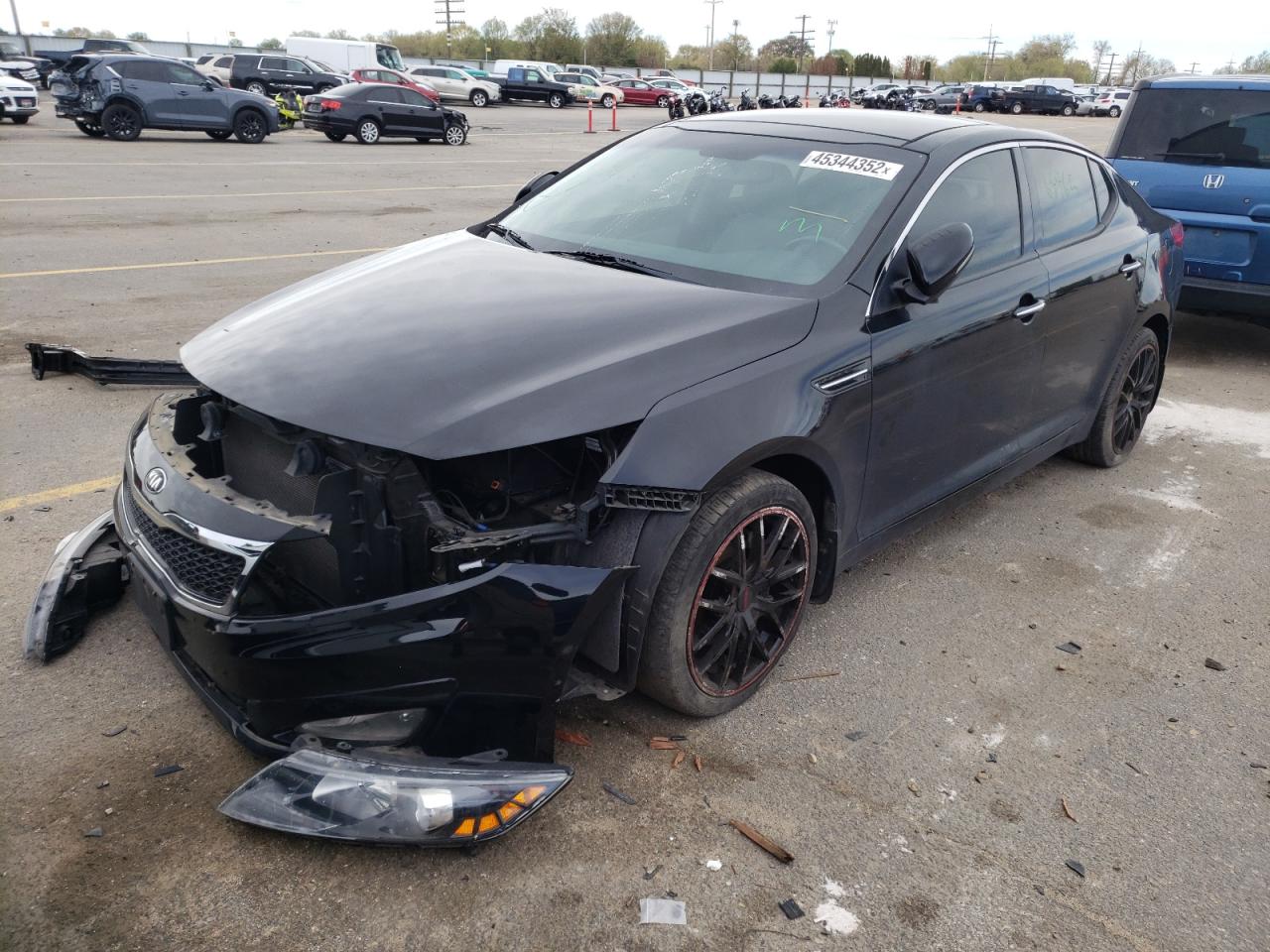 Photo 2 from auction – 2013 KIA OPTIMA EX with VIN 5XXGN4A70DG095456