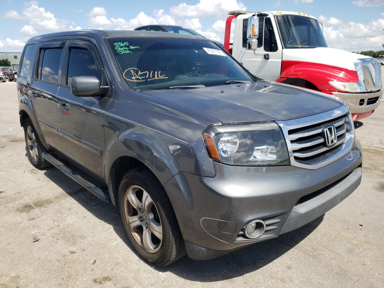 Photo 14 from auction – 2013 HONDA PILOT EX with VIN 5FNYF3H4XDB018166