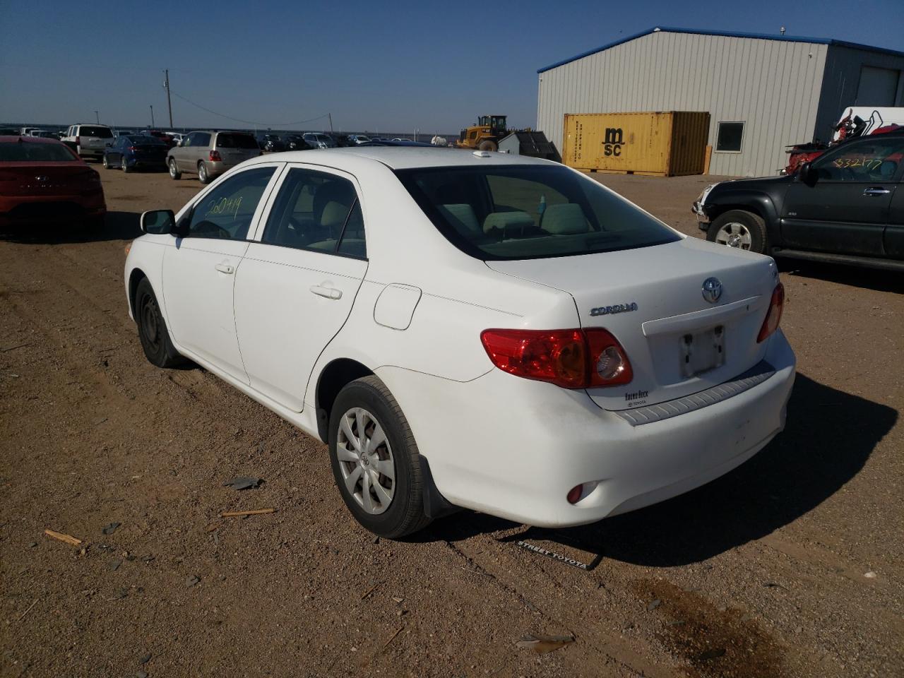 Photo 3 from auction – 2009 TOYOTA COROLLA BA with VIN JTDBL40E999046938