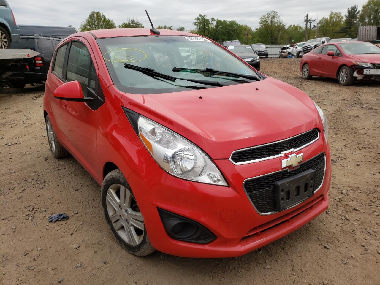 CHEVROLET SPARK 1LT 2014 с VIN KL8CD6S99EC578337 - Фото с аукциона