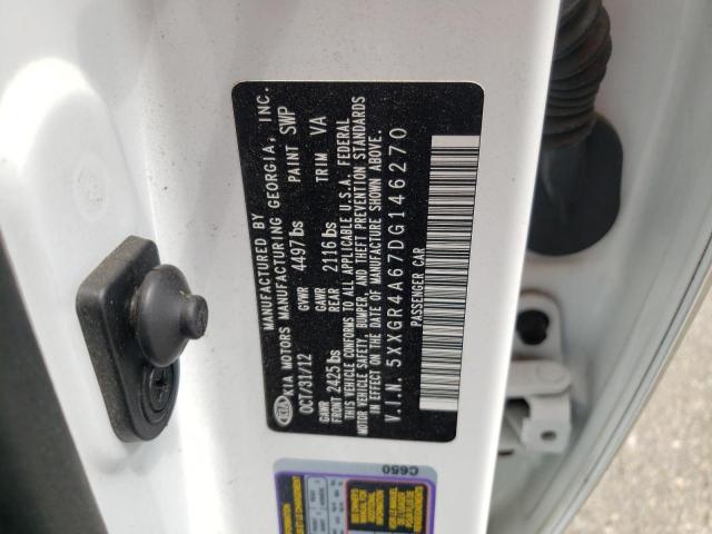 Photo 10 from auction – 2013 KIA OPTIMA SX with VIN 5XXGR4A67DG146270