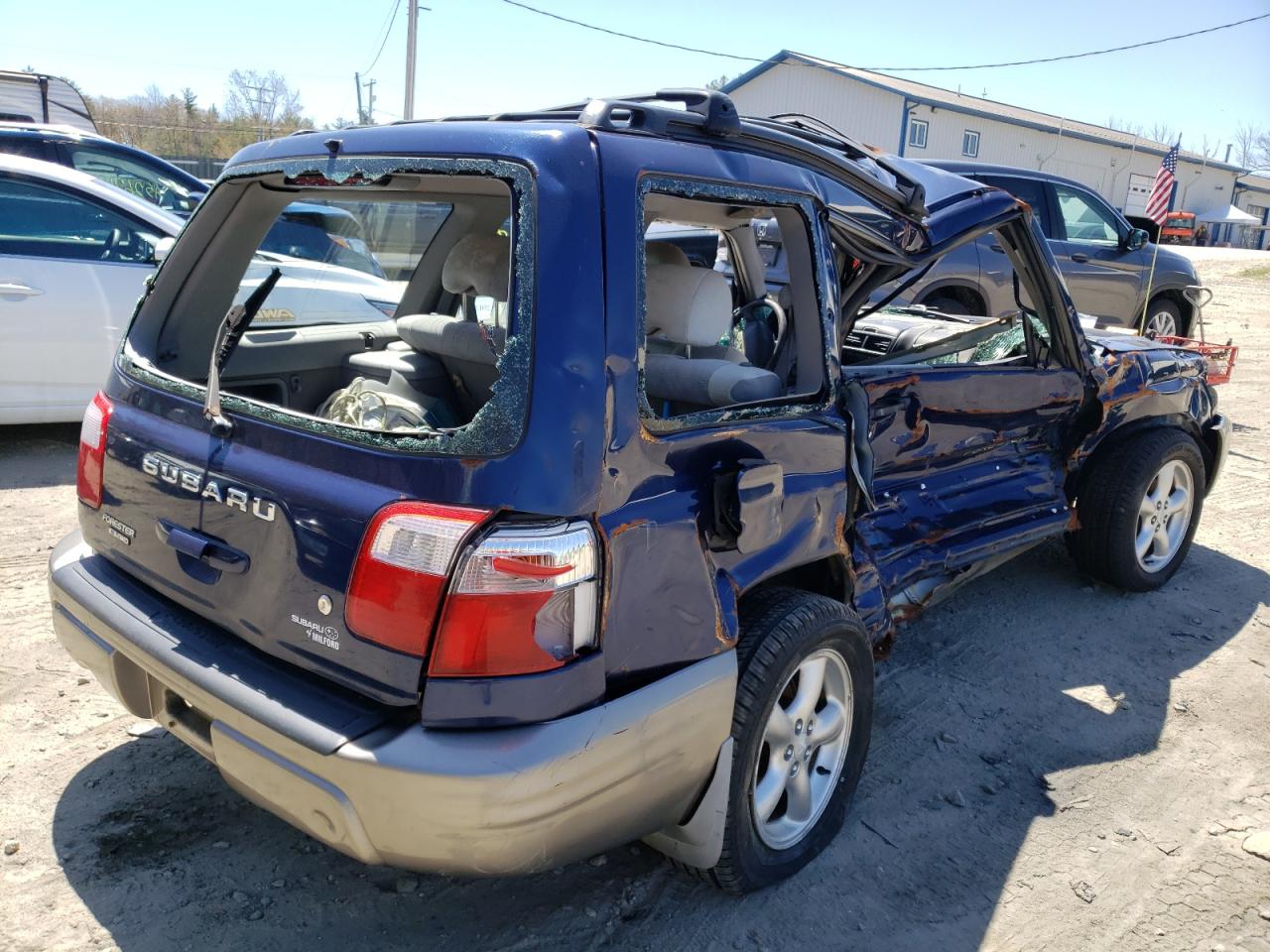Photo 4 from auction – 2002 SUBARU FORESTER S with VIN JF1SF65572H752027
