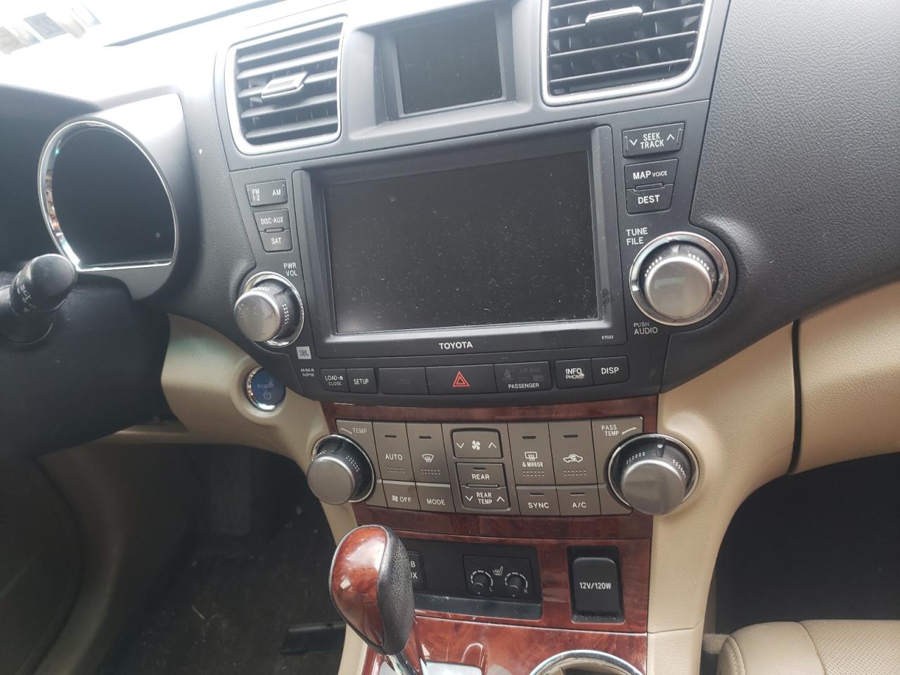 Photo 9 from auction – 2012 TOYOTA HIGHLANDER with VIN JTEDC3EH5C2009628