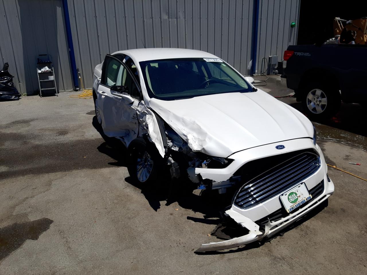 FORD FUSION SE 2013 with VIN 3FA6P0LU2DR361603 - Photo from auction