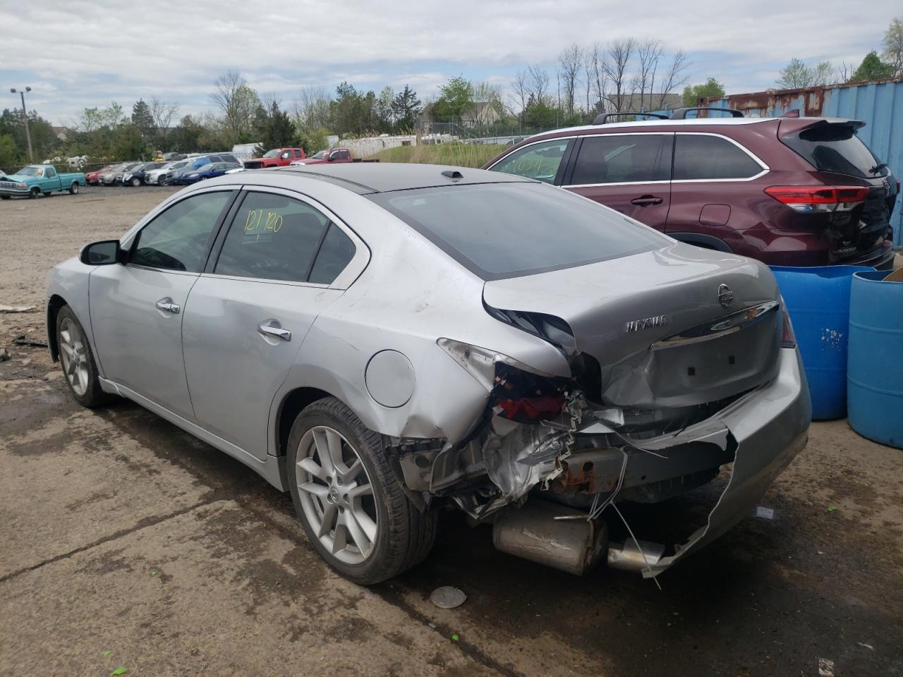 Photo 3 from auction – 2012 NISSAN MAXIMA S with VIN 1N4AA5AP0CC863433