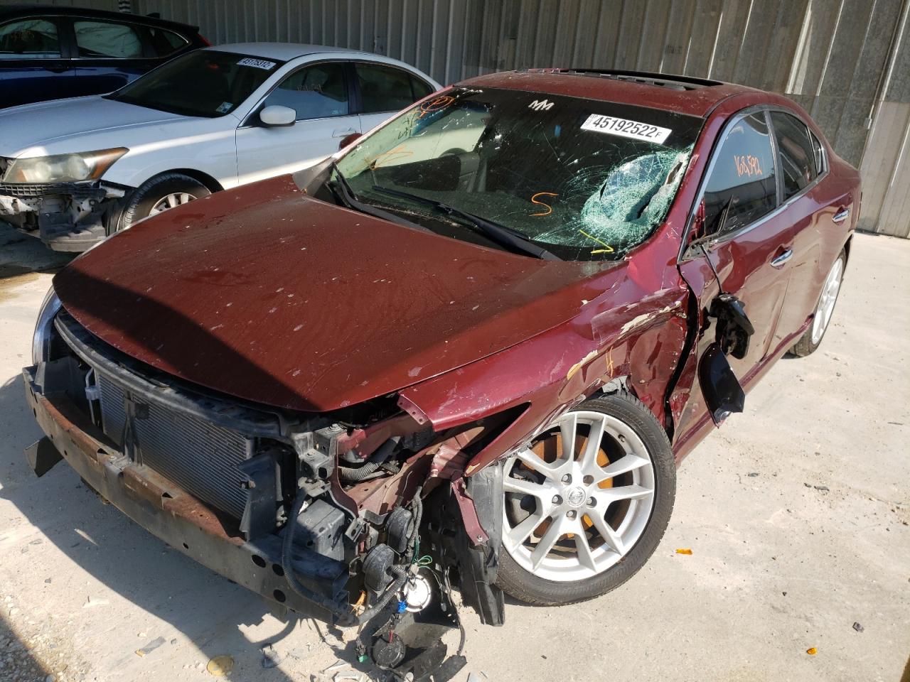 Photo 2 from auction – 2009 NISSAN MAXIMA S with VIN 1N4AA51E89C845107