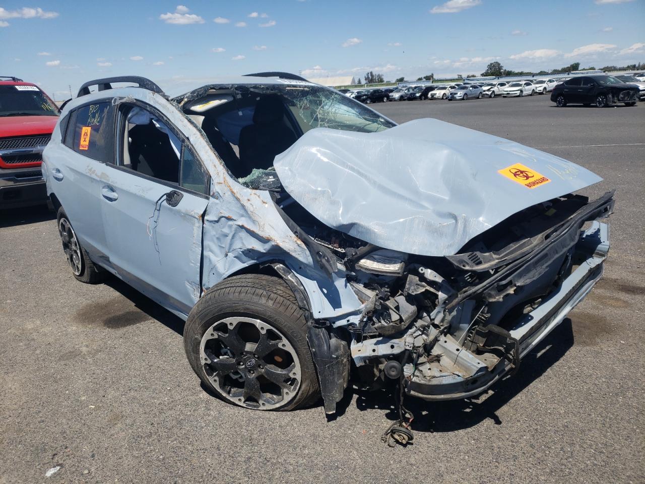 Photo 1 from auction – 2021 SUBARU CROSSTREK with VIN JF2GTAPC4M8372476