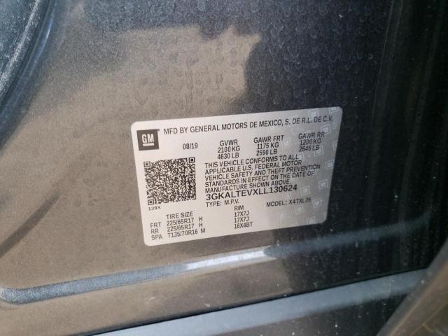 Photo 10 from auction – 2020 GMC TERRAIN SL with VIN 3GKALTEVXLL130624