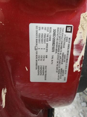 Photo 10 from auction – 2009 CHEVROLET AVALANCHE with VIN 3GNEC12039G216070