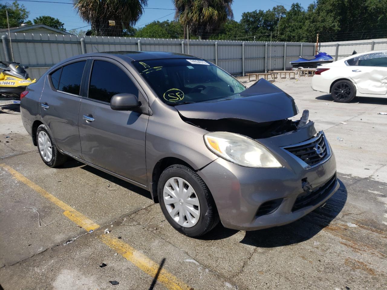 NISSAN VERSA S 2012 with VIN 3N1CN7AP7CL883303 - Photo from auction