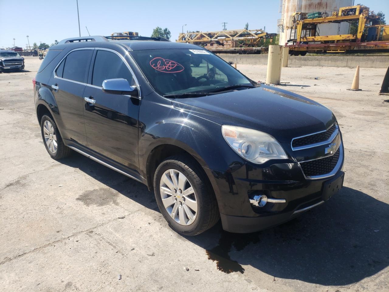 CHEVROLET EQUINOX LT 2011 with VIN 2CNALFEC4B6407438 - Photo from auction