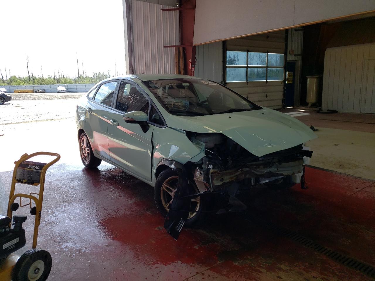 FORD FIESTA SE 2017 with VIN 3FADP4BJ9HM142873 - Photo from auction