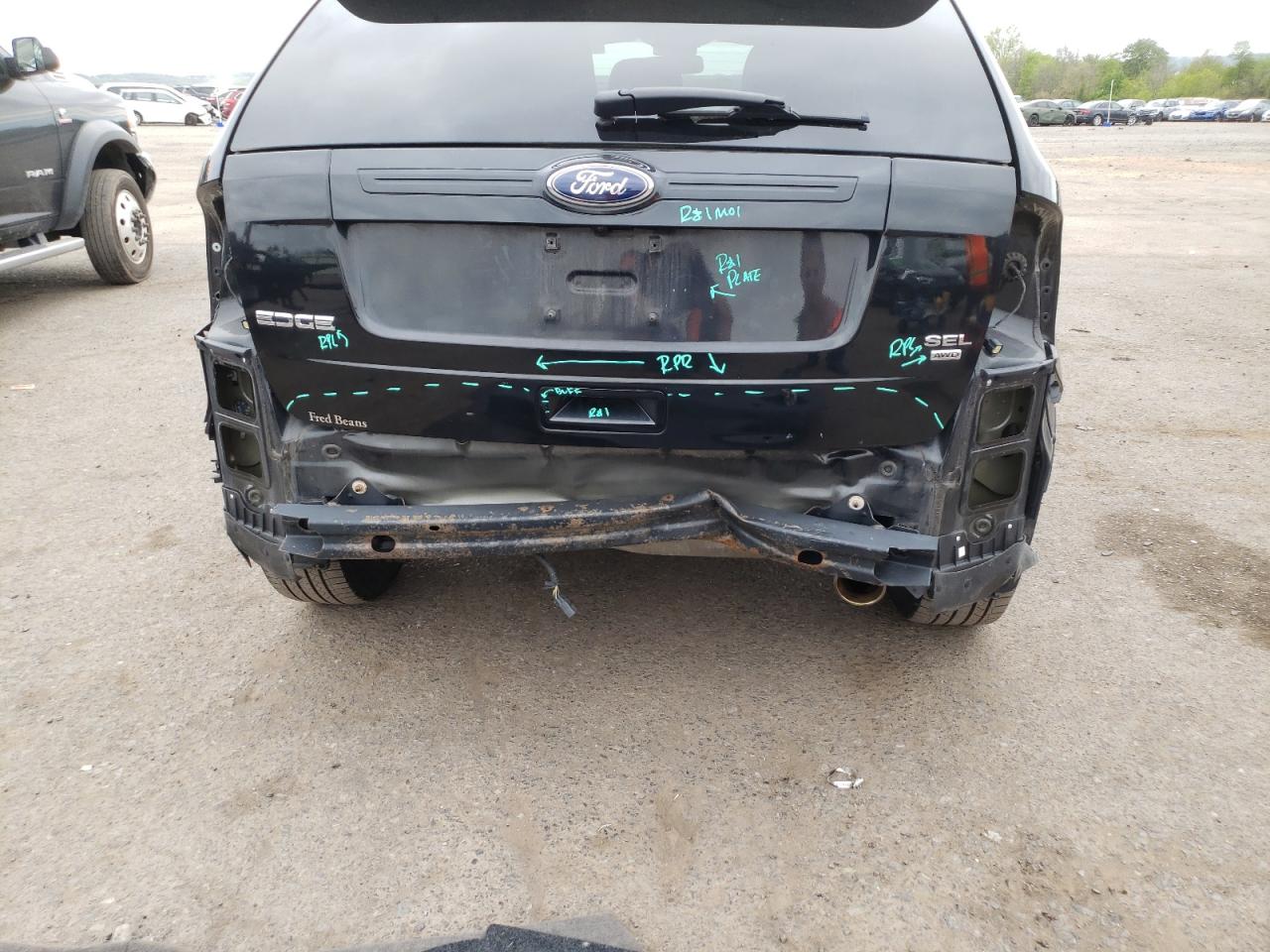 Photo 9 from auction – 2013 FORD EDGE SEL with VIN 2FMDK4JC4DBA88546