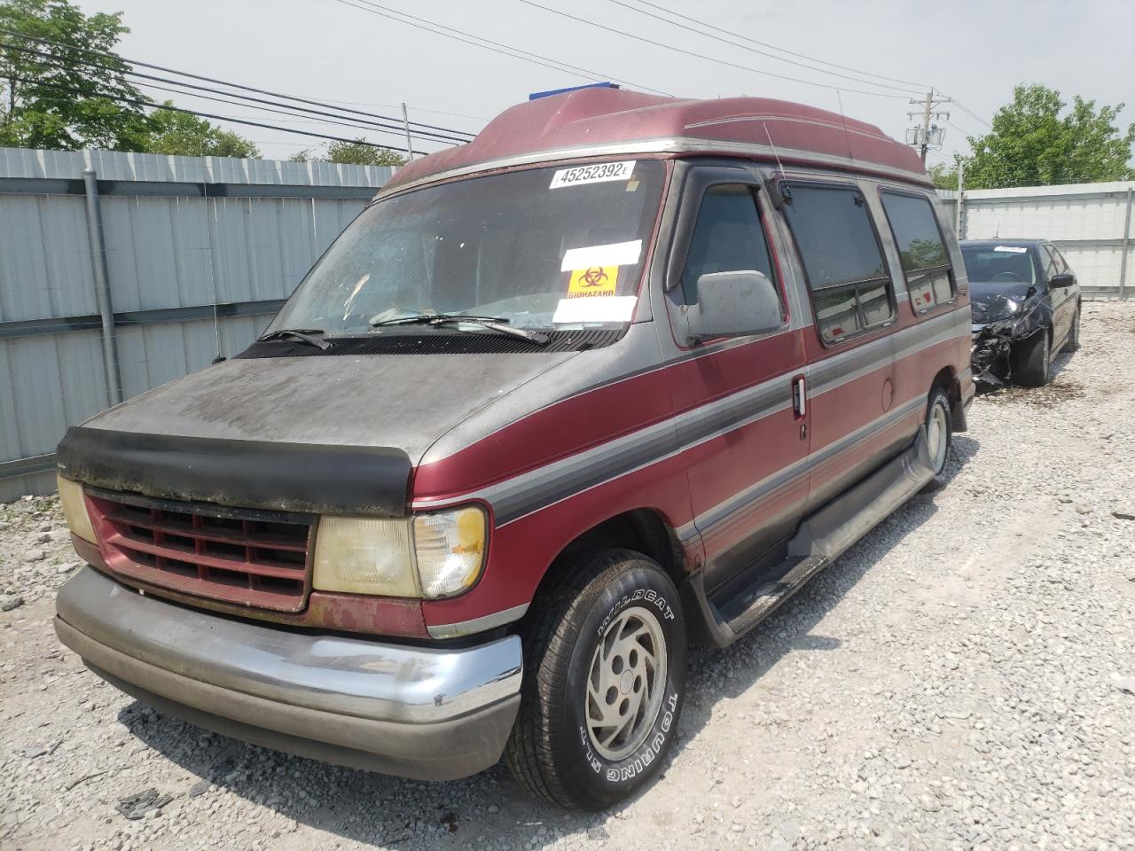 Photo 9 from auction – 1993 FORD ECONOLINE with VIN 1FDEE14H6PHB80461
