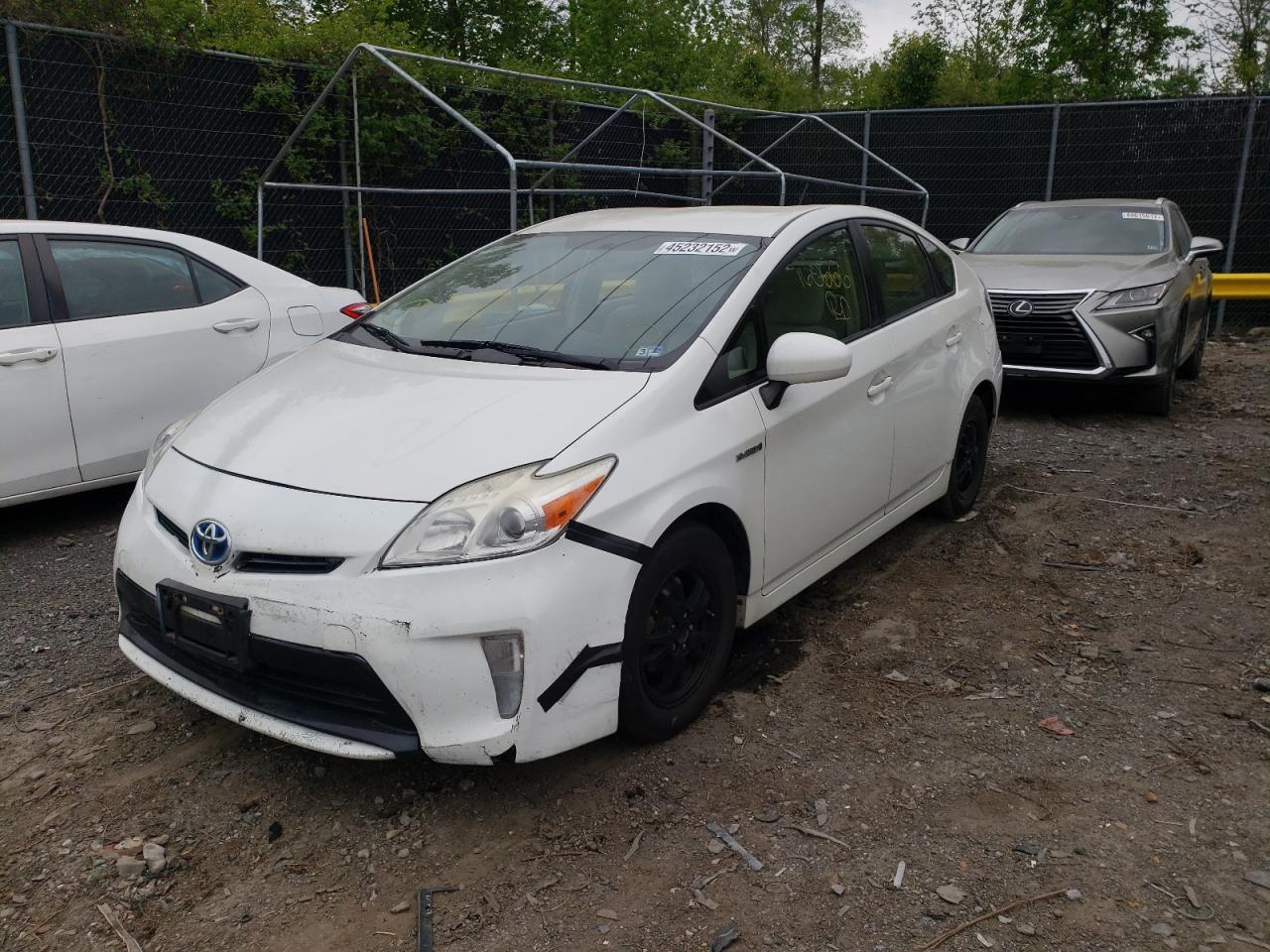 Photo 9 from auction – 2013 TOYOTA PRIUS with VIN JTDKN3DU9D5548175