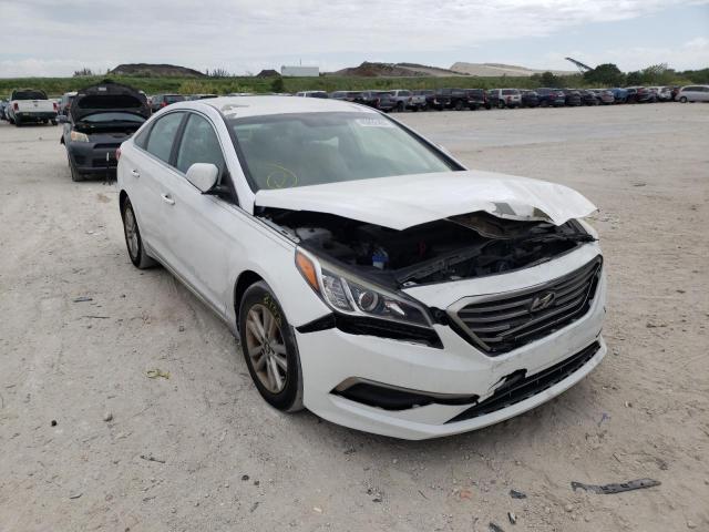 HYUNDAI SONATA SE 2016 with VIN 5NPE24AF2GH340130 - Photo from auction