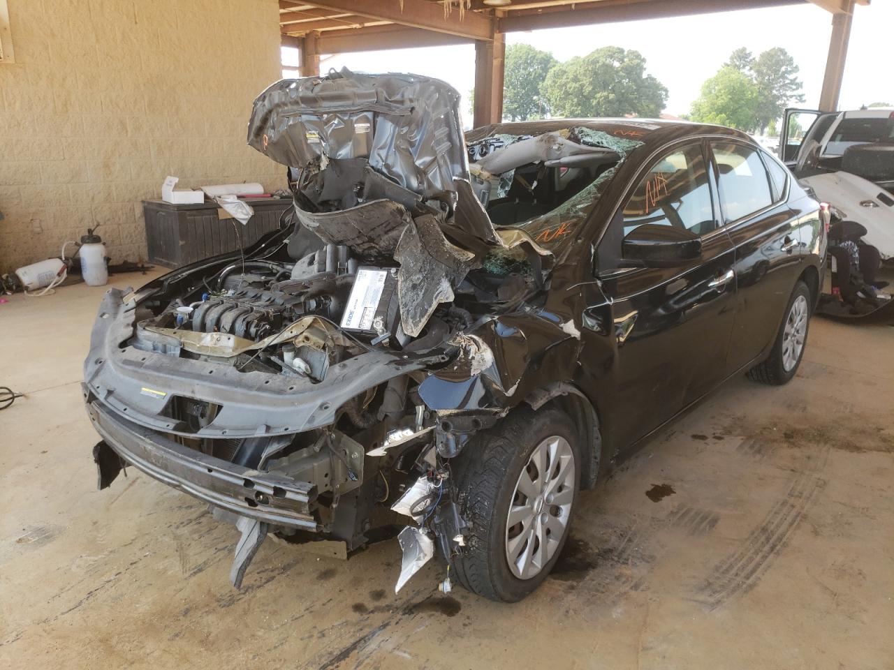 Photo 2 from auction – 2014 NISSAN SENTRA S with VIN 1N4AB7AP1EN851260