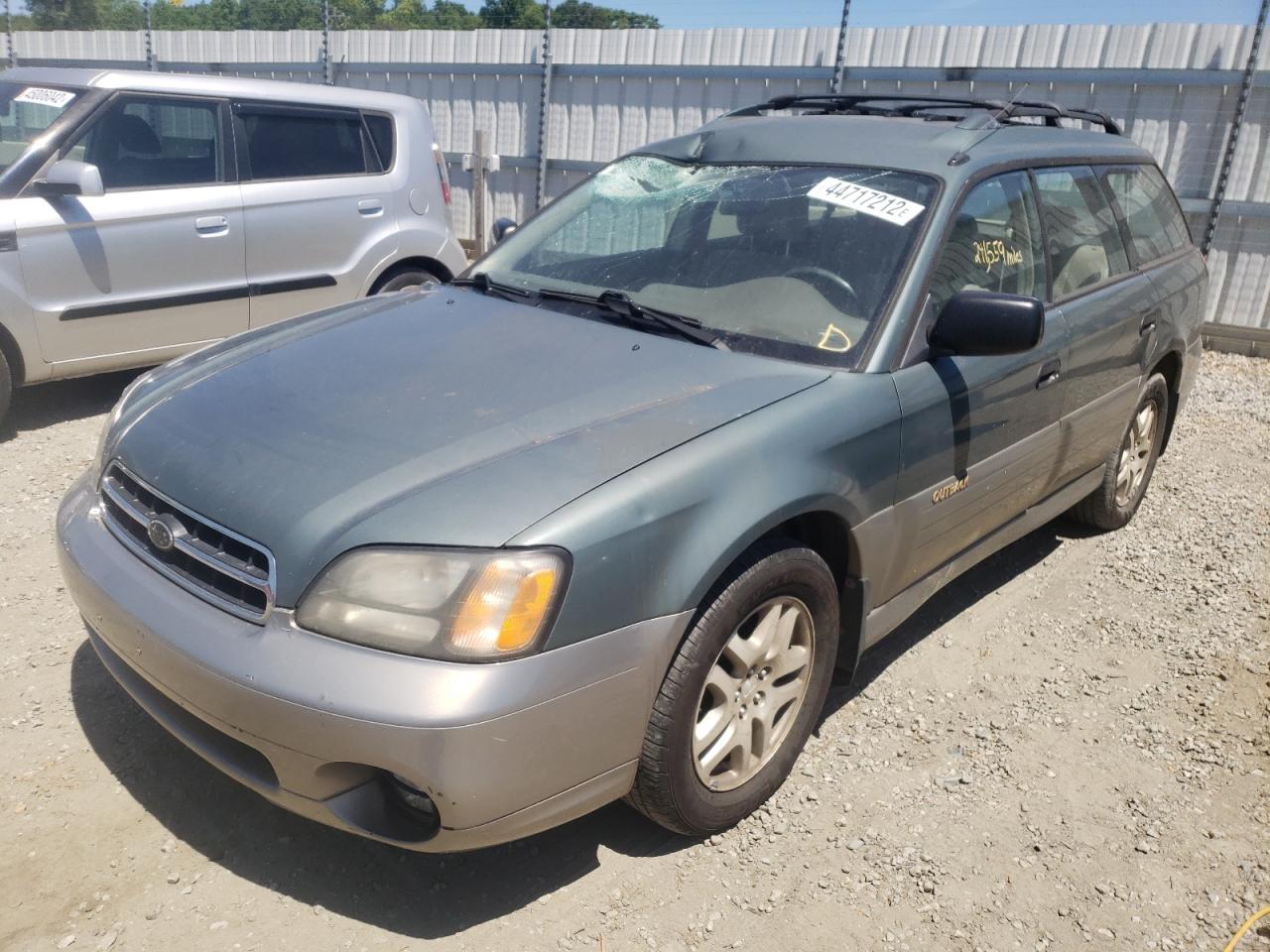 Photo 2 from auction – 2000 SUBARU LEGACY OUT with VIN 4S3BH6652Y7611187
