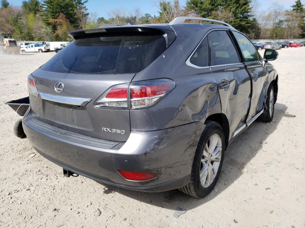 Photo 4 from auction – 2013 LEXUS RX 350 BAS with VIN 2T2BK1BA1DC164878
