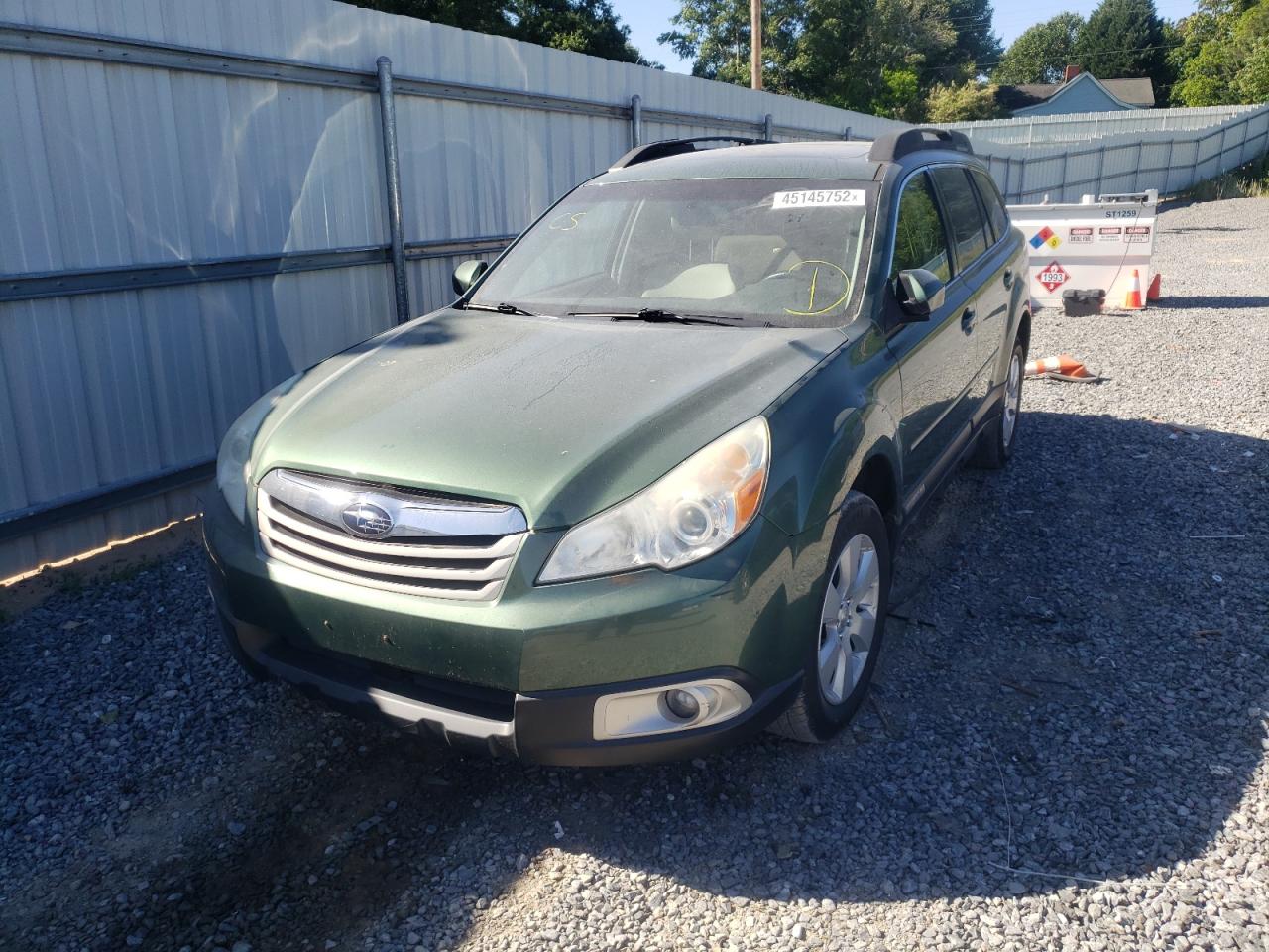 Photo 2 from auction – 2011 SUBARU OUTBACK 2. with VIN 4S4BRCGC7B3407150