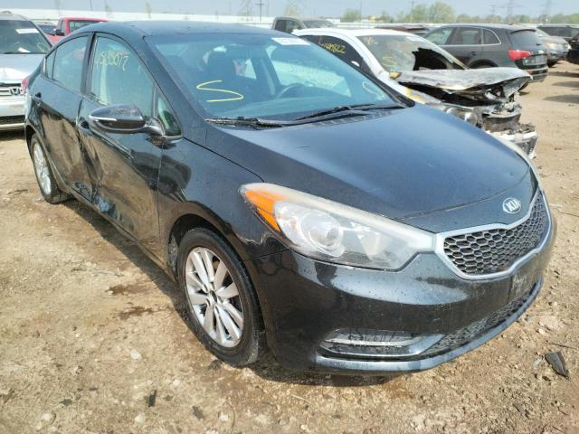 KIA FORTE LX 2014 with VIN KNAFX4A62E5060837 - Photo from auction