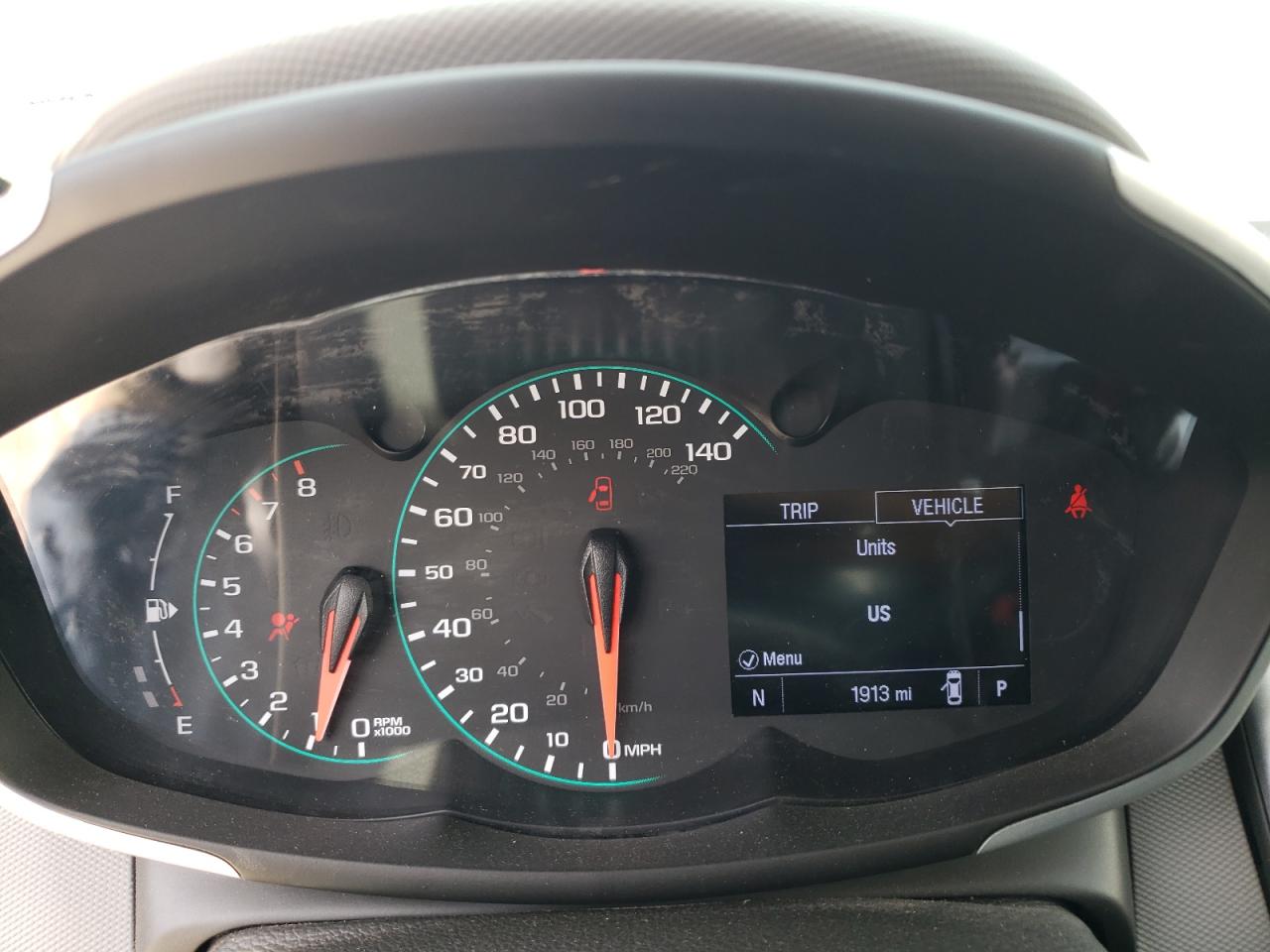 Photo 8 from auction – 2020 CHEVROLET SONIC LT with VIN 1G1JD5SB9L4110264